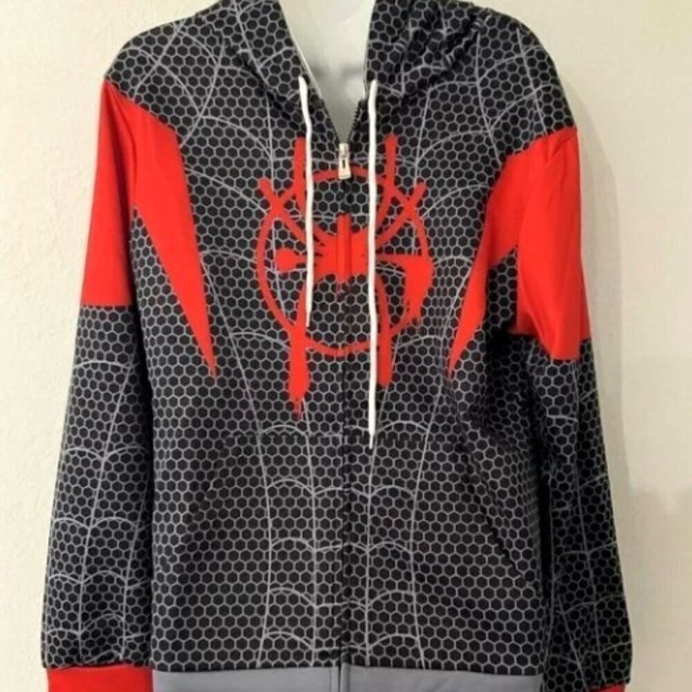 Spider-Man Miles Morales Cosplay Hoodie Jacket S (Can Fit M) - Picture 6 of 10